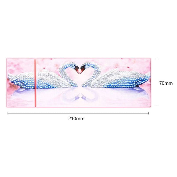 Diamond Painting Pen Box Swan Heart