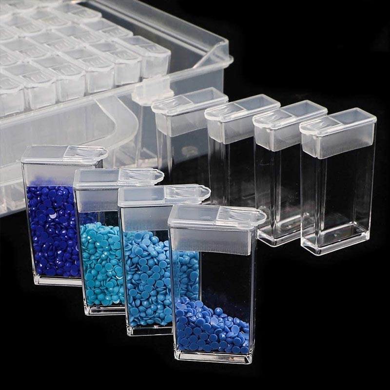 Diamond Painting XXL storage box with 88 compartments