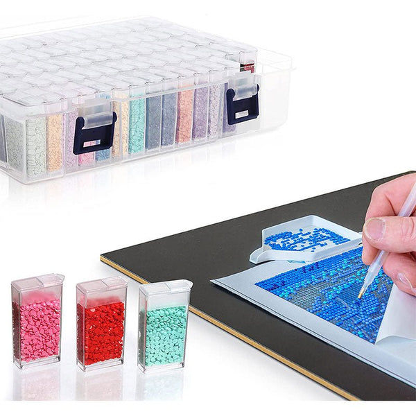 Diamond Painting XXL Storage Box with 120 Compartments