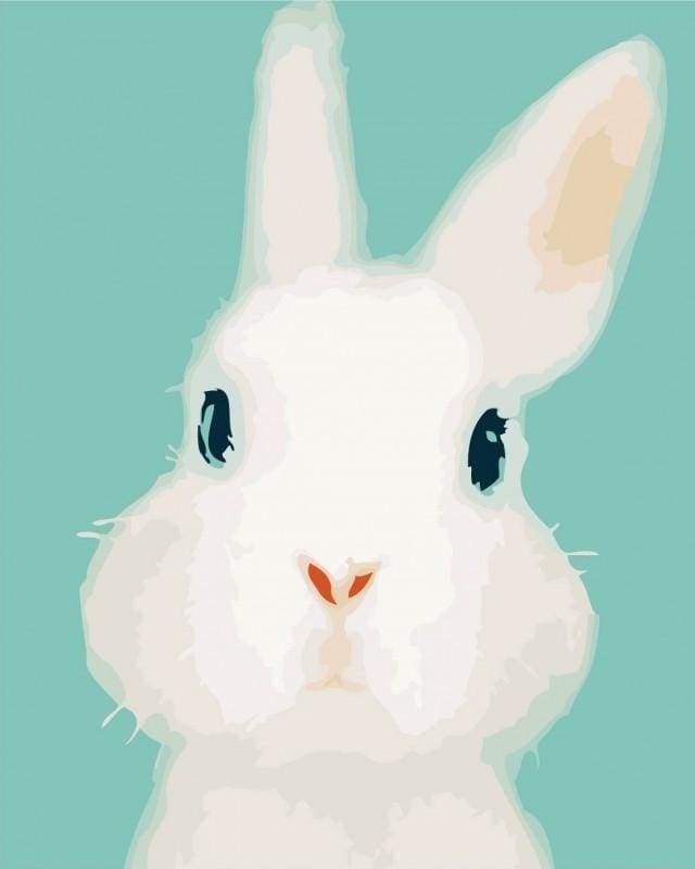 Paint by numbers - Quiet Rabbit – Figured'Art