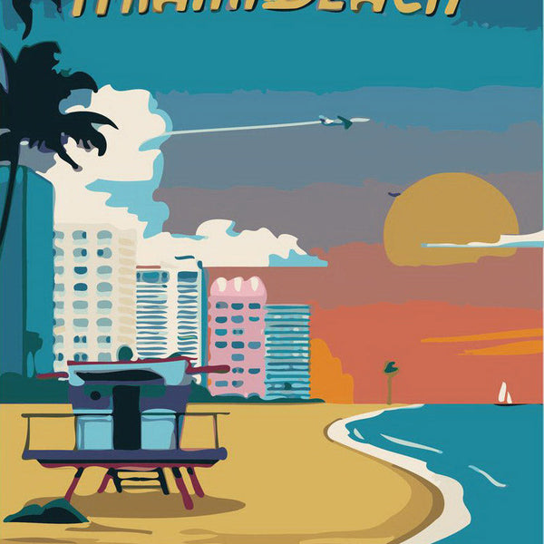 Travel Poster Miami Beach