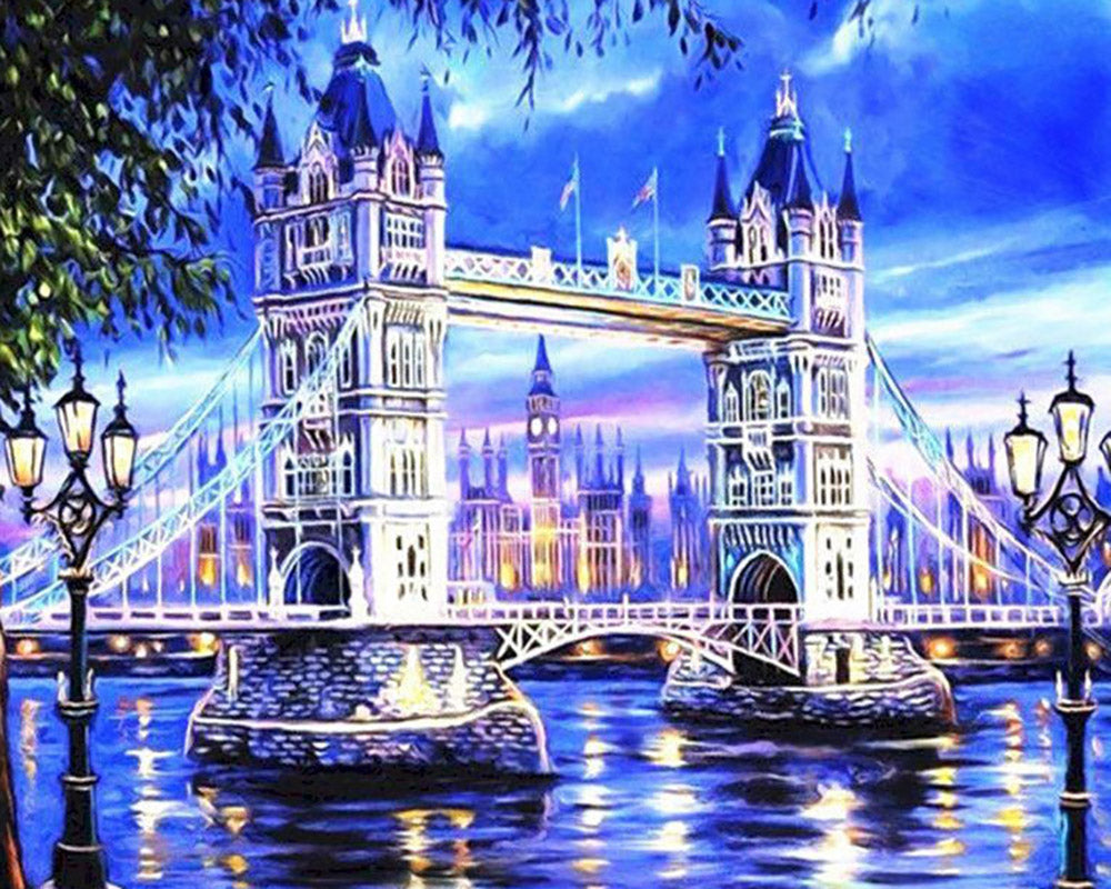Diamond Painting Tower Bridge Figured'Art
