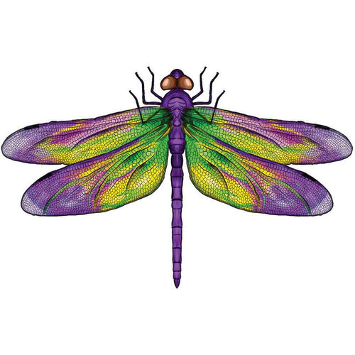 Wooden Puzzle - Meadow Dragonfly