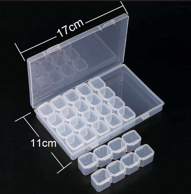 Organizer for Diamond Painting 28 Slots