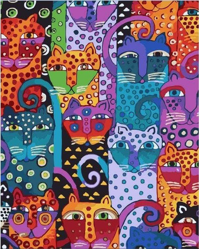 paint by numbers | Cats Design | animals cats easy | FiguredArt