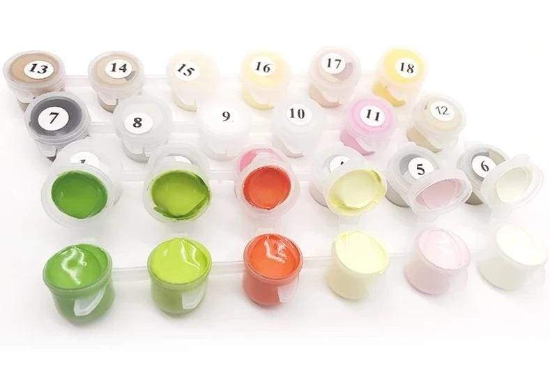 USA - DIY Paint By Number Kit: American Eagle Acrylic Painting - Home Decor