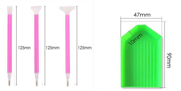 Set of Accessories for Diamond Painting