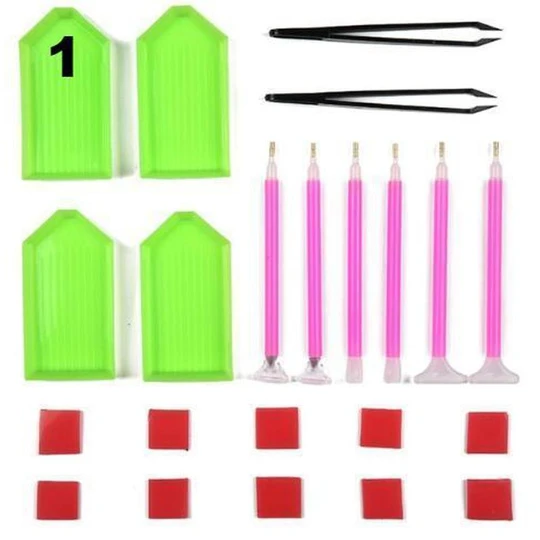 Set of Accessories for Diamond Painting