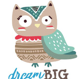 Paint by numbers | Children Painting kit Owl Dream Big | kids easy | Figured'Art