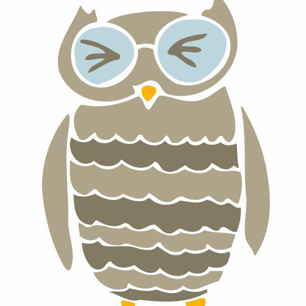 Paint by numbers | Children Painting kit Cute Owl | kids easy | Figured'Art