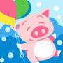 Paint by numbers | Children Painting kit Pig | kids easy | Figured'Art