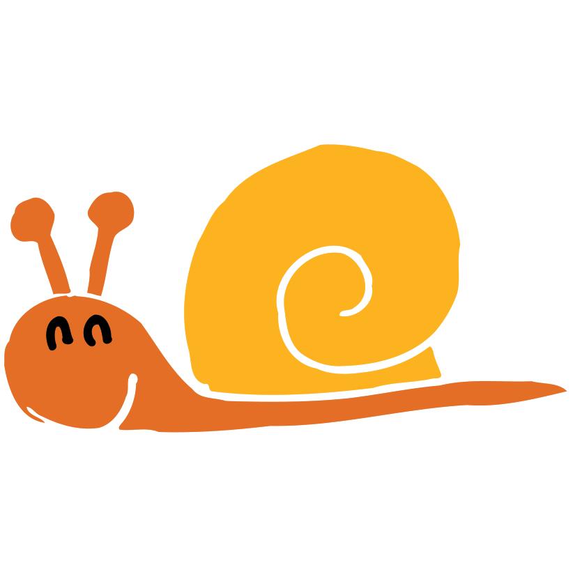 Paint by numbers | Children Painting kit Happy Snail | kids easy | Figured'Art