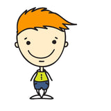 Paint by numbers | Children Painting kit Happy Boy | kids easy | Figured'Art