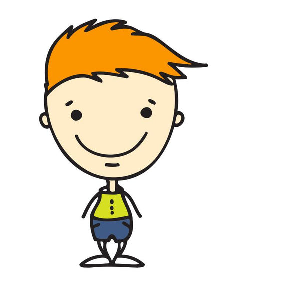 Paint by numbers | Children Painting kit Happy Boy | kids easy | Figured'Art