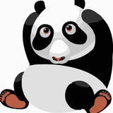 Paint by numbers | Children Painting kit Big Panda | kids easy | Figured'Art