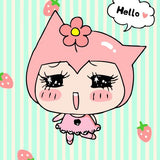 Paint by numbers | Children Painting kit Hello Girl | kids easy | Figured'Art