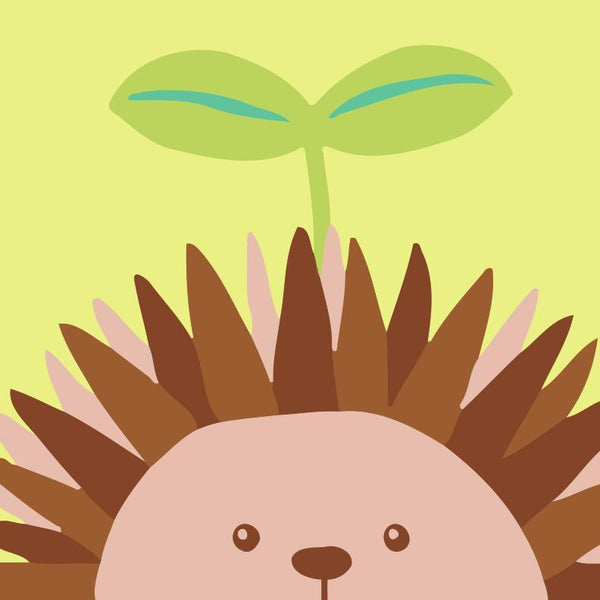 Paint by numbers | Children Painting kit Hedgehog | kids easy | Figured'Art
