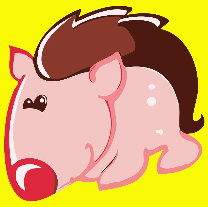 Paint by numbers | Children Painting kit Pink hedgehog | kids easy | Figured'Art