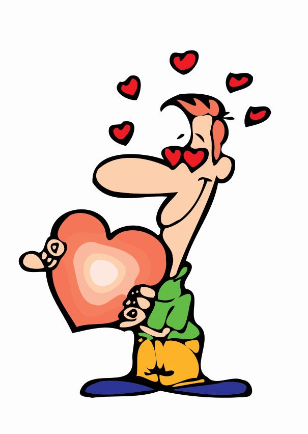 Paint by numbers | Children Painting kit Man in love | kids easy | Figured'Art