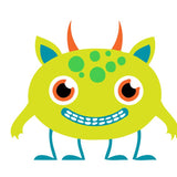 Paint by numbers | Children Painting kit Monster with 4 legs | kids easy | Figured'Art