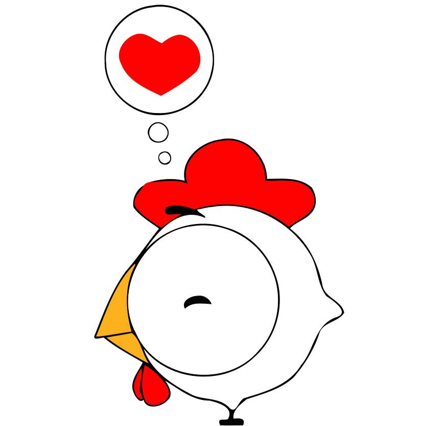 Paint by numbers | Children Painting kit Little Rooster | kids easy | Figured'Art