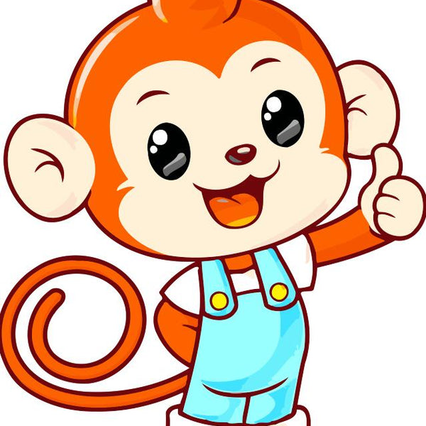 Paint by numbers | Children Painting kit Super Monkey | kids easy | Figured'Art