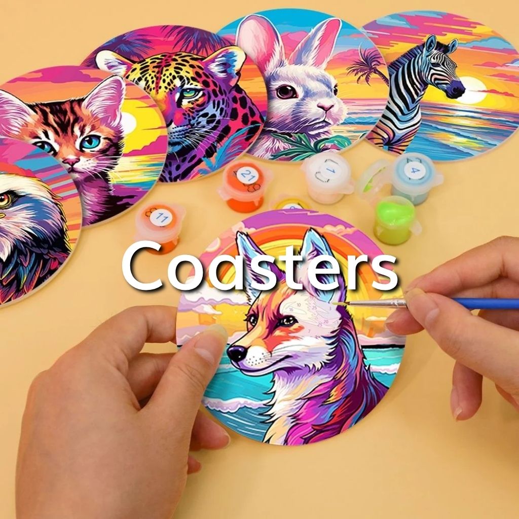 Paint by Numbers Coasters – Page 3 – Figured'Art