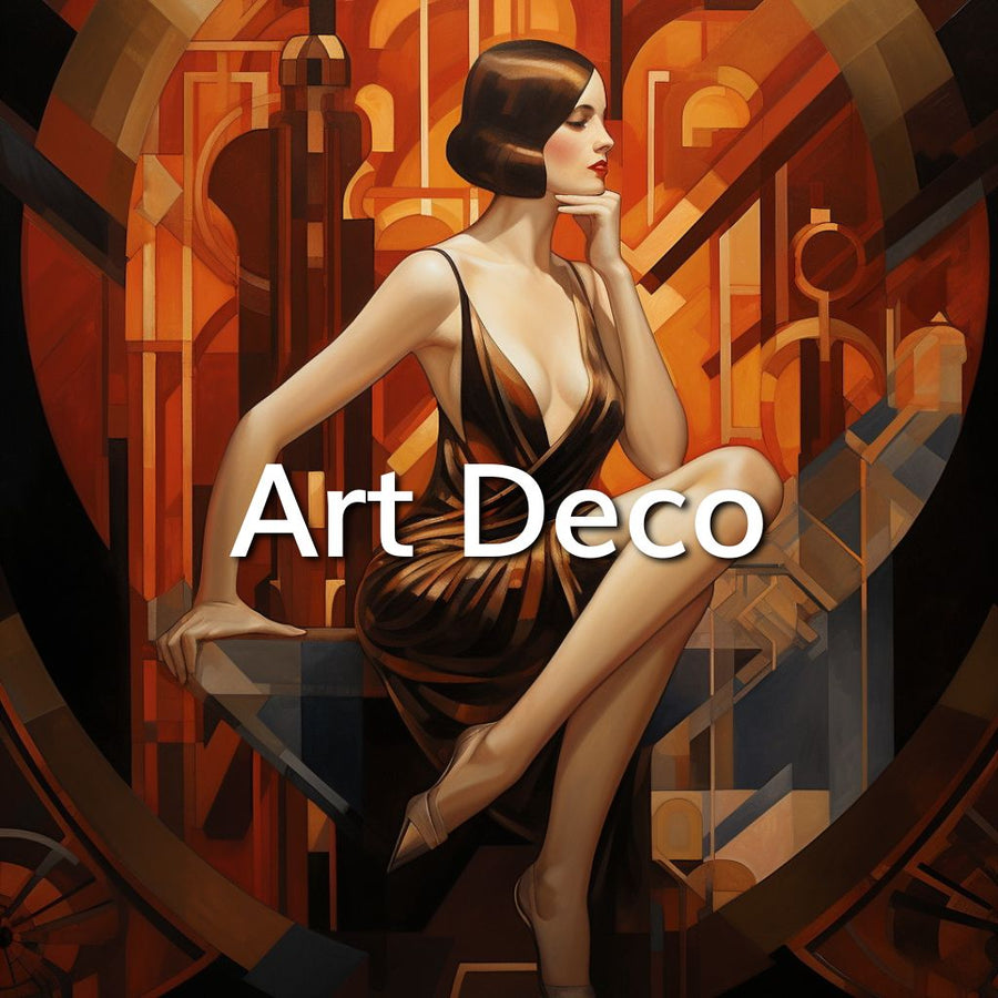 Paint by Numbers Art Deco