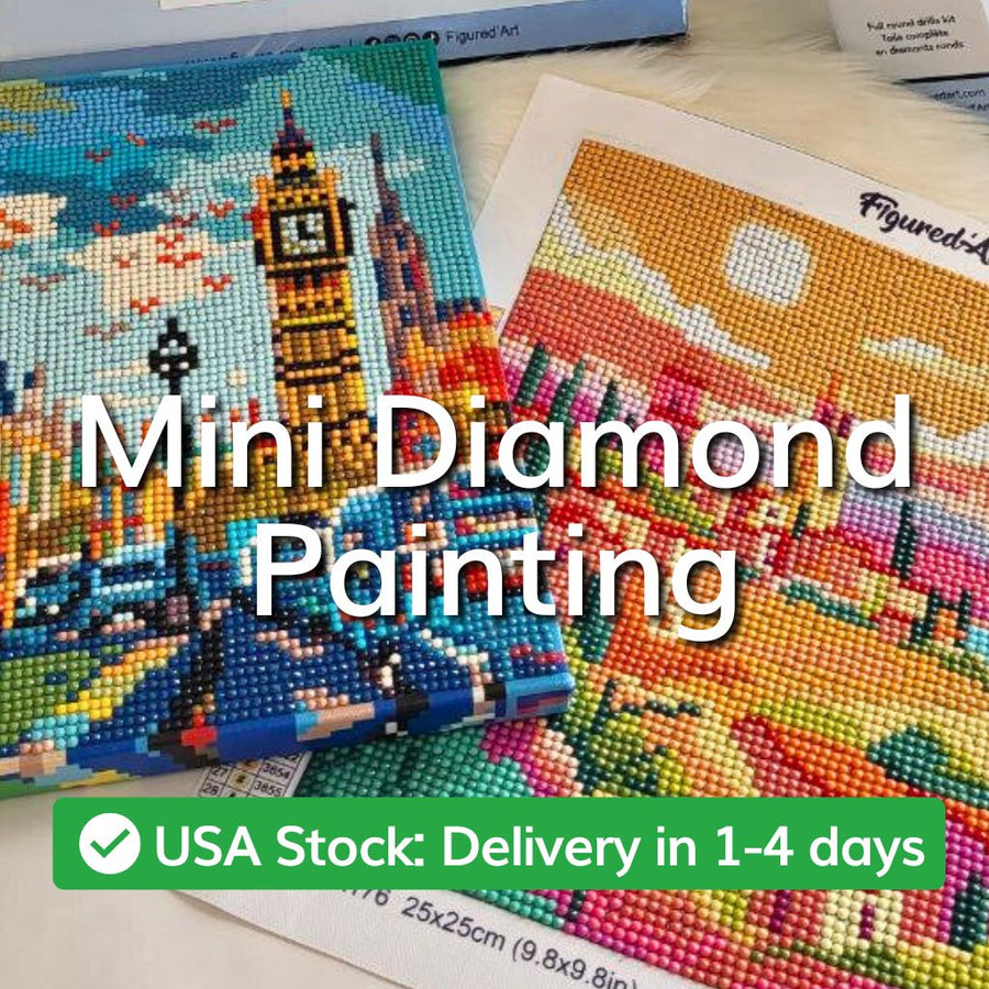 Create Captivating Art with Large Diamond Painting Kits – Figured'Art