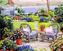 Load image into Gallery viewer, Paint by numbers | Water garden | advanced flowers new arrivals landscapes | Figured'Art