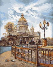 Load image into Gallery viewer, Paint by numbers | Nice building by the road | advanced new arrivals cities | Figured'Art