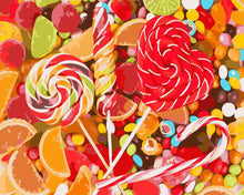 Load image into Gallery viewer, Paint by numbers | Candy and fruit | advanced kitchen new arrivals | Figured'Art