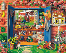 Load image into Gallery viewer, Paint by numbers | Garden cabin | advanced flowers new arrivals | Figured'Art