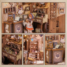 Load image into Gallery viewer, DIY Book Nook Kit - Grandfather&#39;s Antique Store