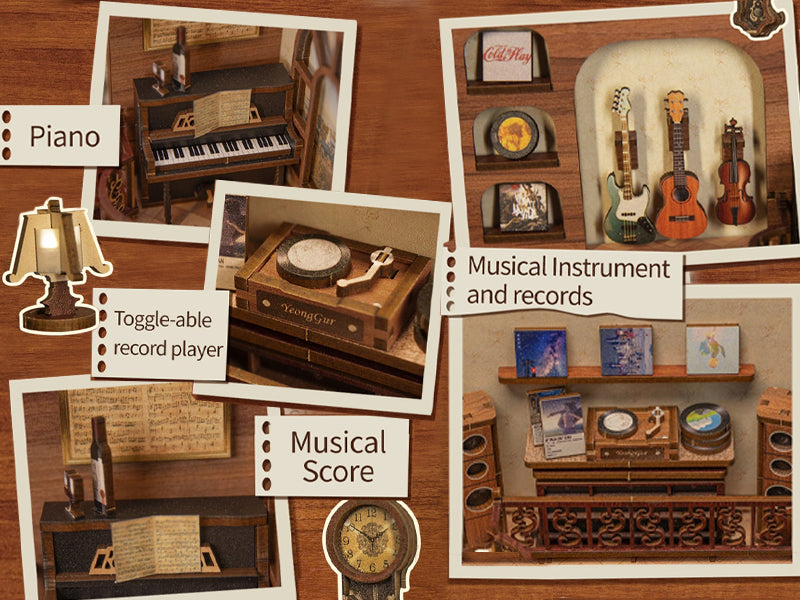 DIY Book Nook Kit - The Secret Rhythm