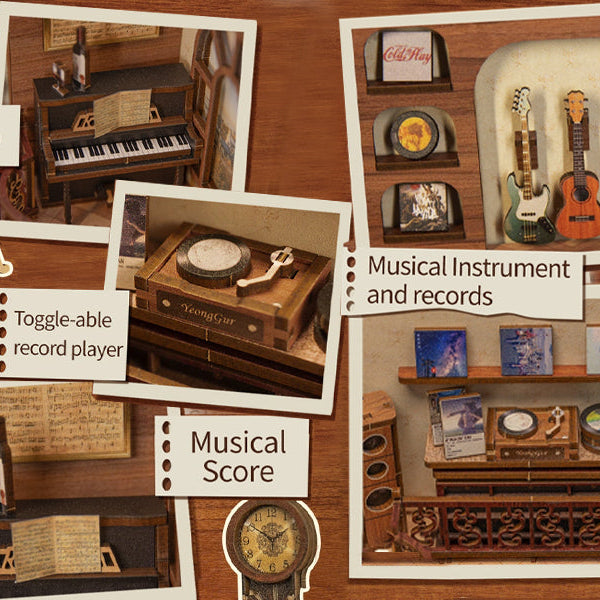 DIY Book Nook Kit - The Secret Rhythm