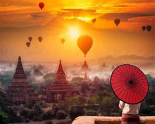 Load image into Gallery viewer, paint by numbers | Holidays in Cambodia | advanced landscapes new arrivals | FiguredArt