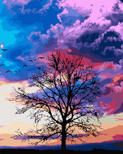 Load image into Gallery viewer, paint by numbers | Tree and Beautiful colors | intermediate landscapes new arrivals trees | FiguredArt