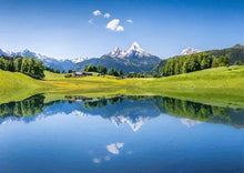 Load image into Gallery viewer, paint by numbers | Mountain Reflection on the Lake during Summer | intermediate landscapes new arrivals | FiguredArt