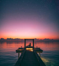 Load image into Gallery viewer, paint by numbers | Yoga by the Lake | advanced landscapes new arrivals | FiguredArt