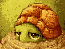 Load image into Gallery viewer, paint by numbers | Small Turtle | animals easy new arrivals turtles | FiguredArt