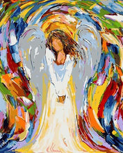 Load image into Gallery viewer, paint by numbers | Abstract Little Angel | intermediate new arrivals religion | FiguredArt
