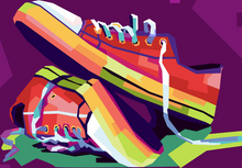 Load image into Gallery viewer, paint by numbers | Converse | easy new arrivals portrait | FiguredArt