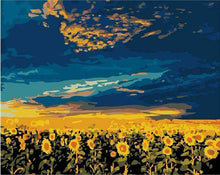 Load image into Gallery viewer, paint by numbers | Field of Sunflowers | easy landscapes new arrivals | FiguredArt