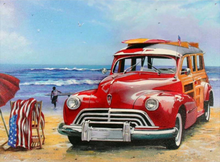 Load image into Gallery viewer, paint by numbers | Car at the Beach | cars and motos intermediate | FiguredArt