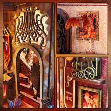 Load image into Gallery viewer, DIY Book Nook Kit - Flame Common Room