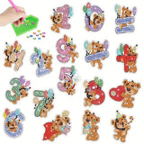 5D Diamond Painting 17 Sticker Numbers