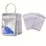 5D Diamond Painting 50 Ziplock Bags and 1 Book Ring