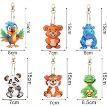 Load image into Gallery viewer, 5D Diamond Painting Animal Pendants 6 Pieces