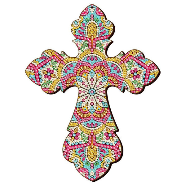 5D Diamond Painting Decorative Pendant Cross Mandala